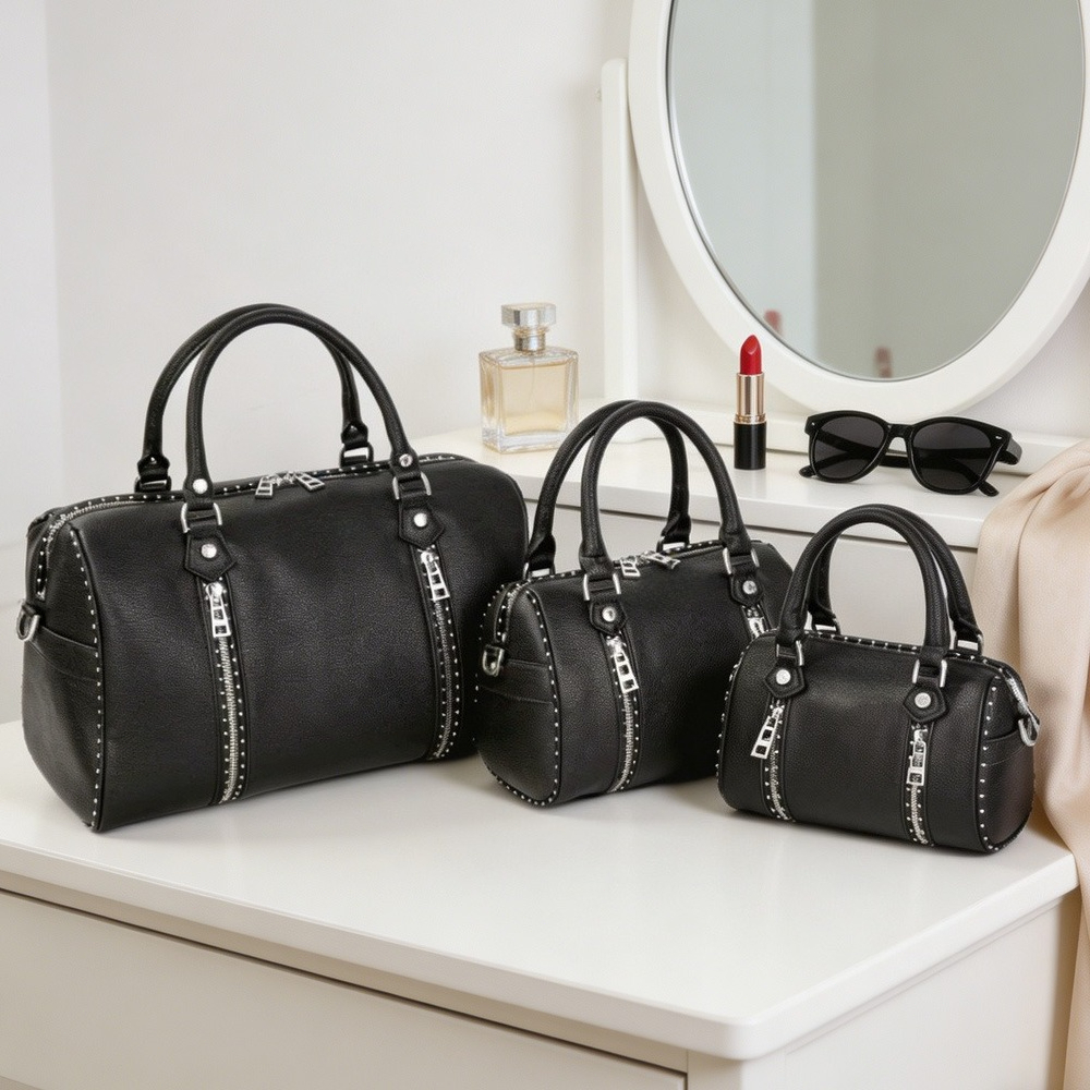 2026 New Model ZV Fashion Wome - Leatherwork Rivets ulasan dan harga