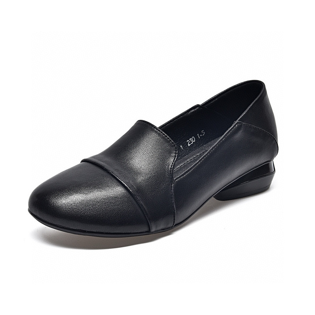 Women's shoes 2026 autumn low  - Leather Work Is ulasan dan harga